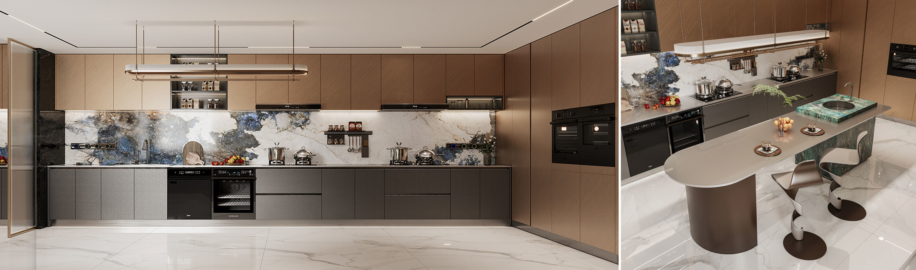 jakość Nowoczesna szafa kuchenna fabryka